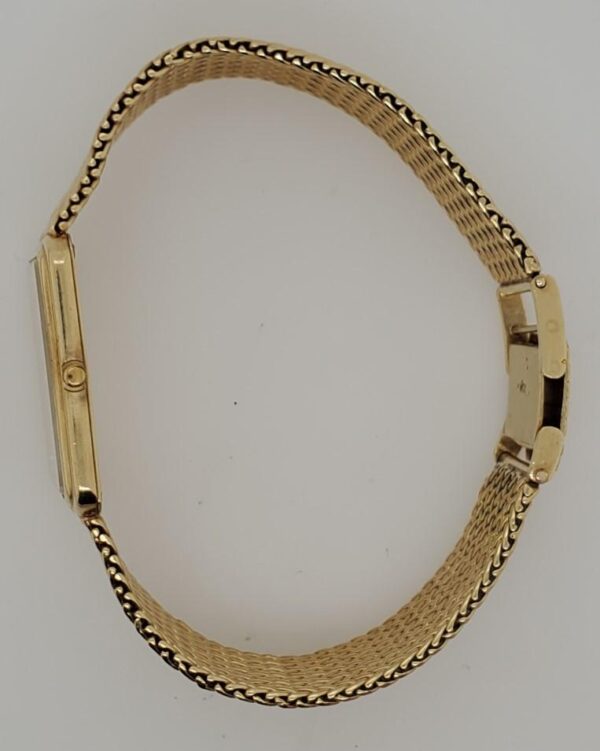 Geneve 14k Gold Watch 42g Crown Side