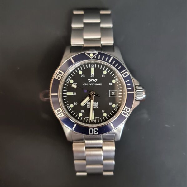 Glycine Men's Combat Sub GMT 42mm GL0094 (SOLD)