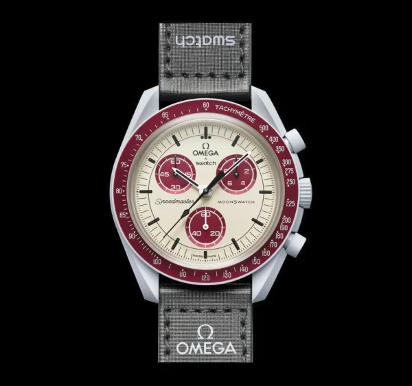 Omega x Swatch Bioceramic Moonswatch MISSION TO PLUTO (SO33M101)