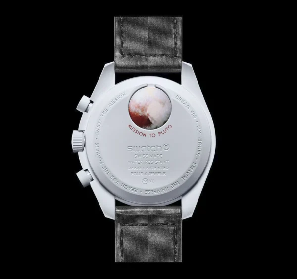 Omega x Swatch Bioceramic Moonswatch MISSION TO PLUTO (SO33M101) - Image 2