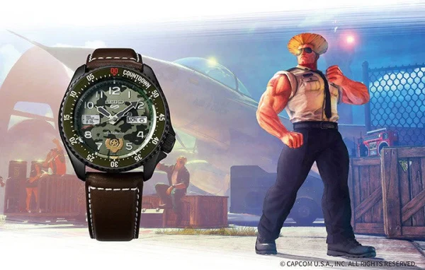 Seiko 5 Sports Street Fighter V Limited Edition - Guile (SRPF21) - Image 4