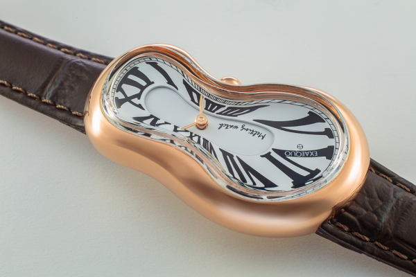 Exaequo Melting Watch Rose Gold/White (EX0003.0002) - Image 2