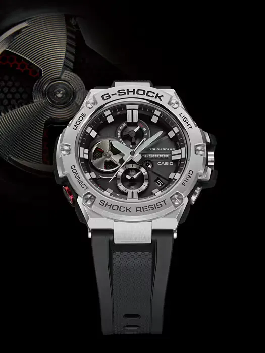 Casio G-SHOCK G-STEEL (GST-B100-1A) – It's About Time & Jewelry