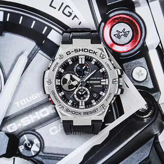 Casio G-SHOCK G-STEEL (GST-B100-1A) - Image 6