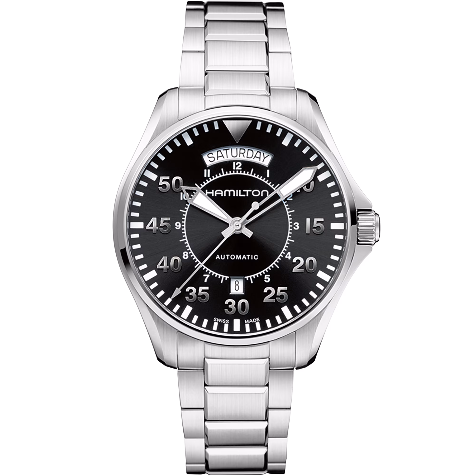 Hamilton Khaki Aviation Pilot Day Date Auto (H64615135)