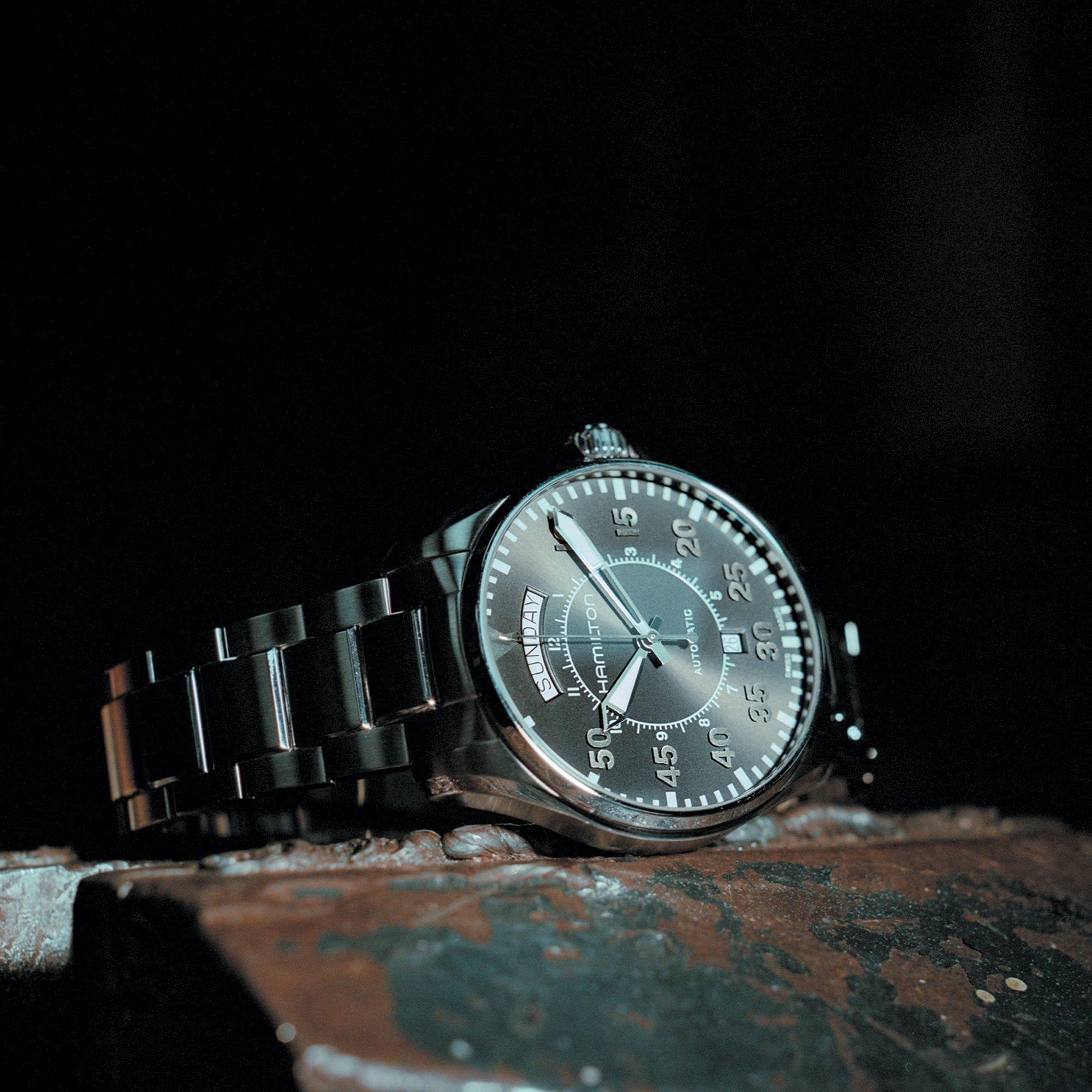 Hamilton Khaki Aviation Pilot Day Date Auto (H64615135) - Image 5