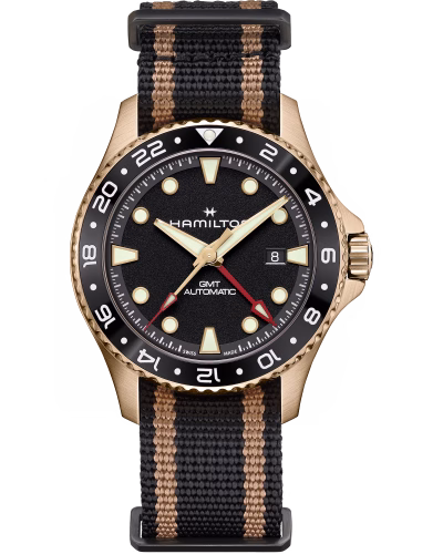 Hamilton Khaki Navy Scuba Automatic GMT 43mm Bronze
(H82565930)