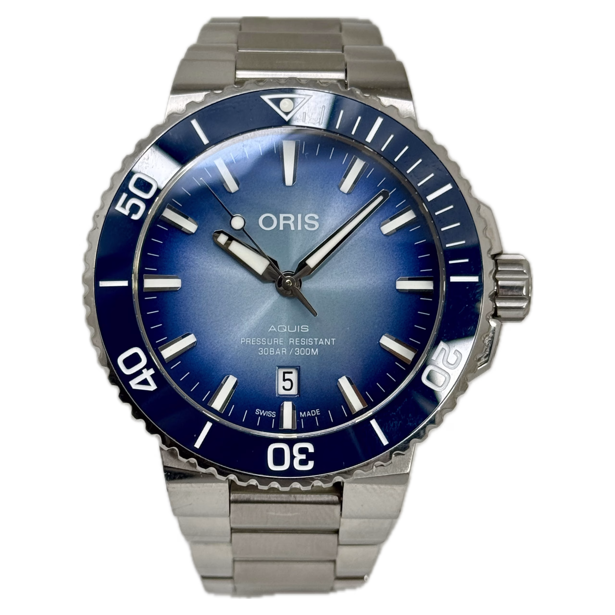 Oris Aquis Date - Lake Baikal Limited Edition (01 733 7730 4175-Set)