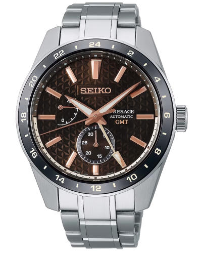 Seiko Presage Sharp Edged Series GMT (SPB275)