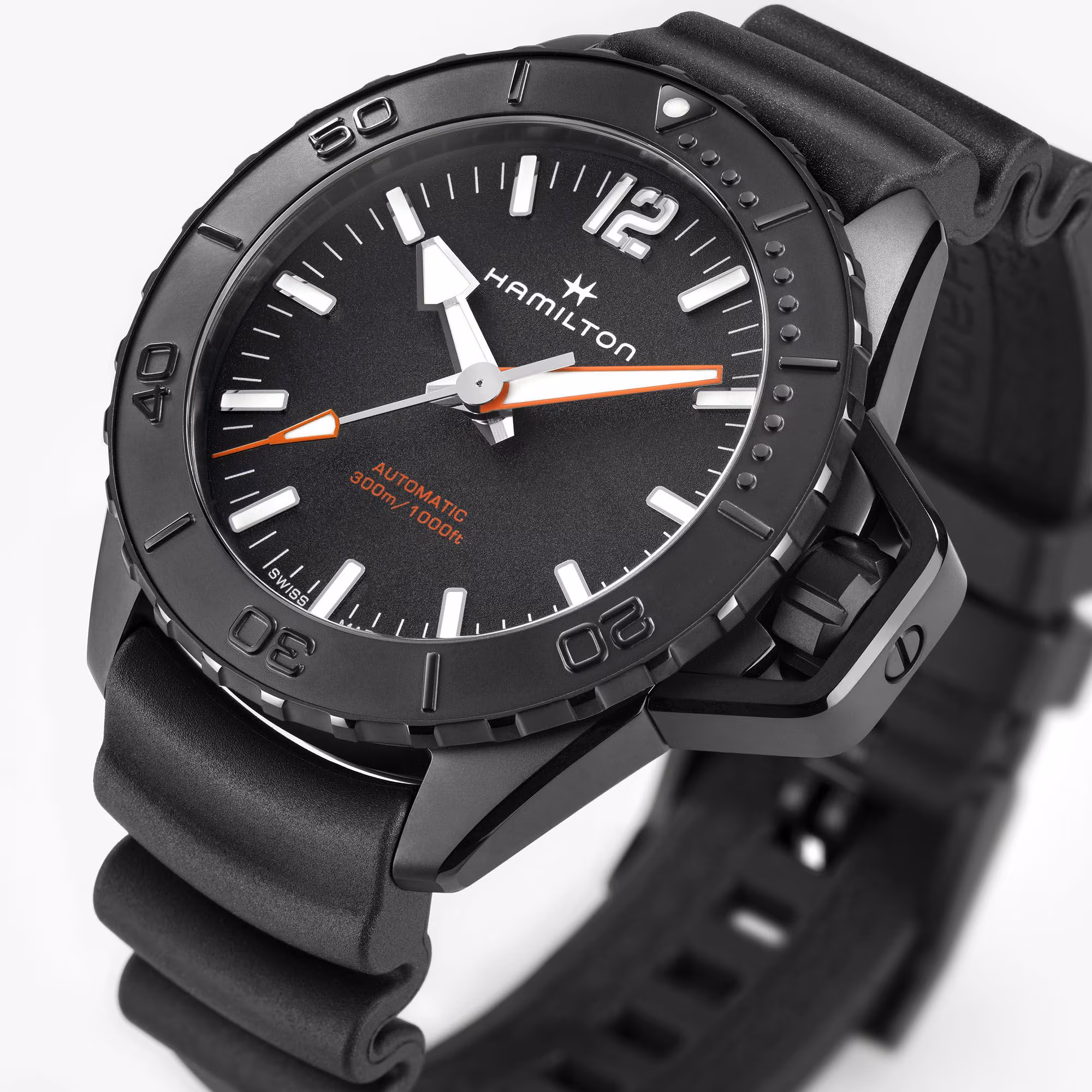 Hamilton Khaki Navy Frogman Auto (H77855330) - Image 3