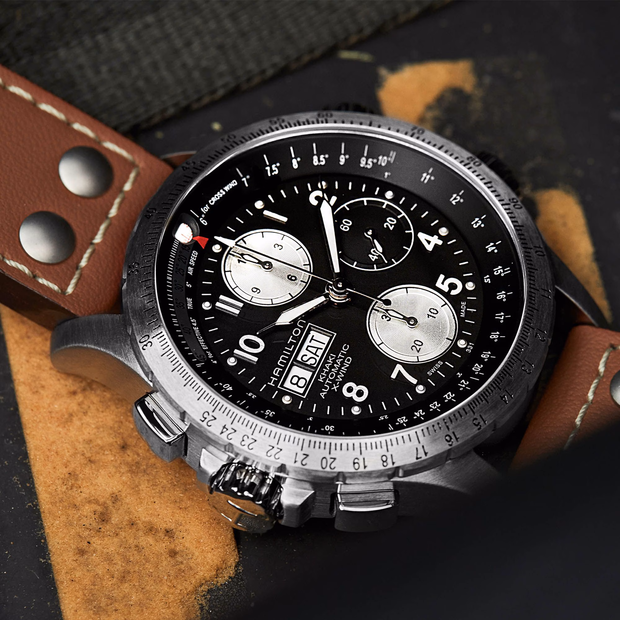 Hamilton Khaki Aviation X-Wind Auto Chrono (H77616533) - Image 10