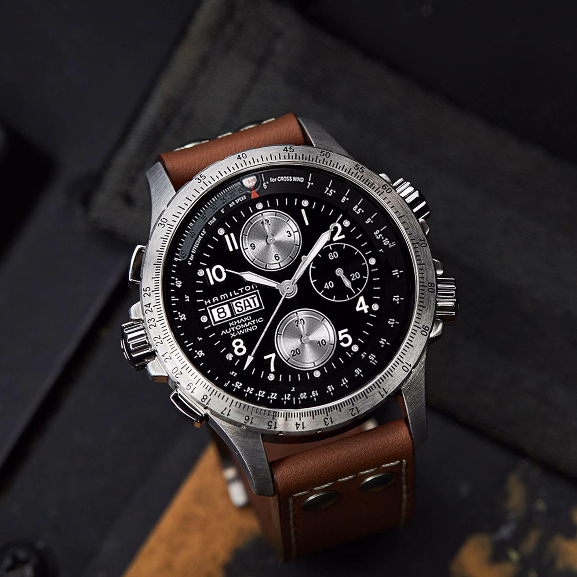 Hamilton Khaki Aviation X-Wind Auto Chrono (H77616533) - Image 12