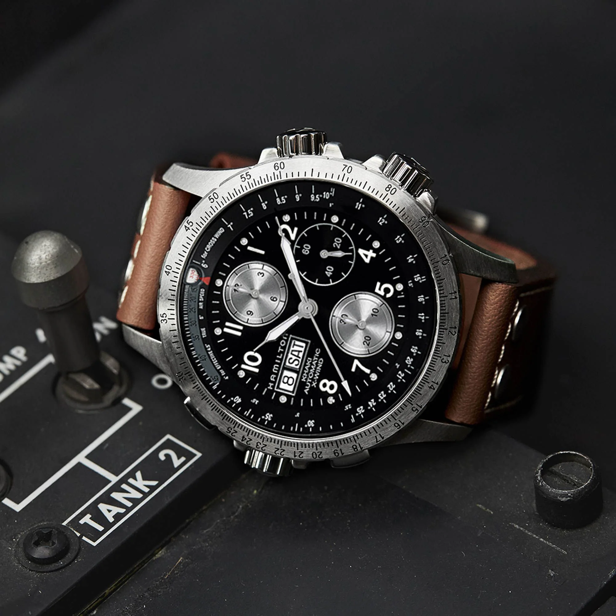 Hamilton Khaki Aviation X-Wind Auto Chrono (H77616533) - Image 13