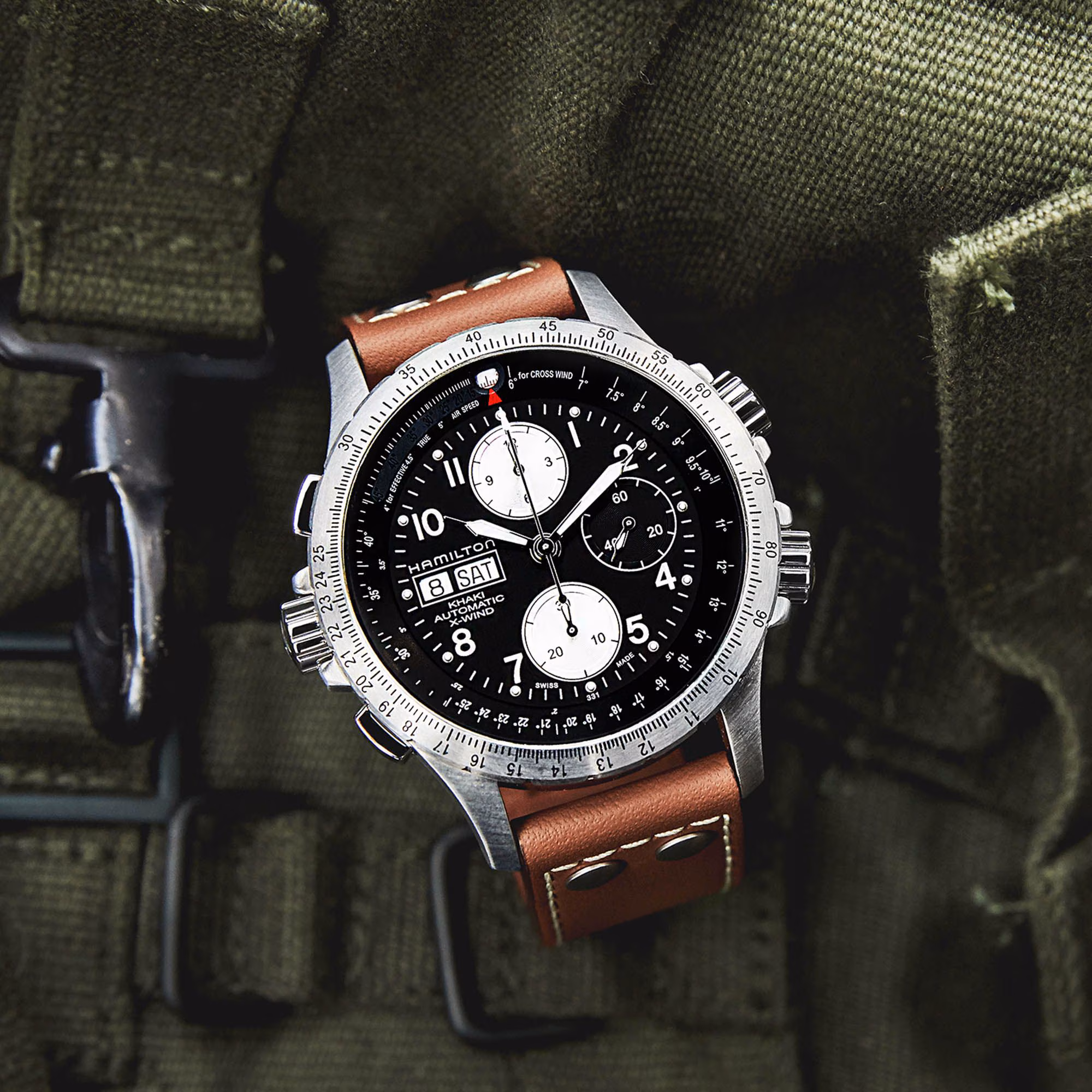 Hamilton Khaki Aviation X-Wind Auto Chrono (H77616533) - Image 14