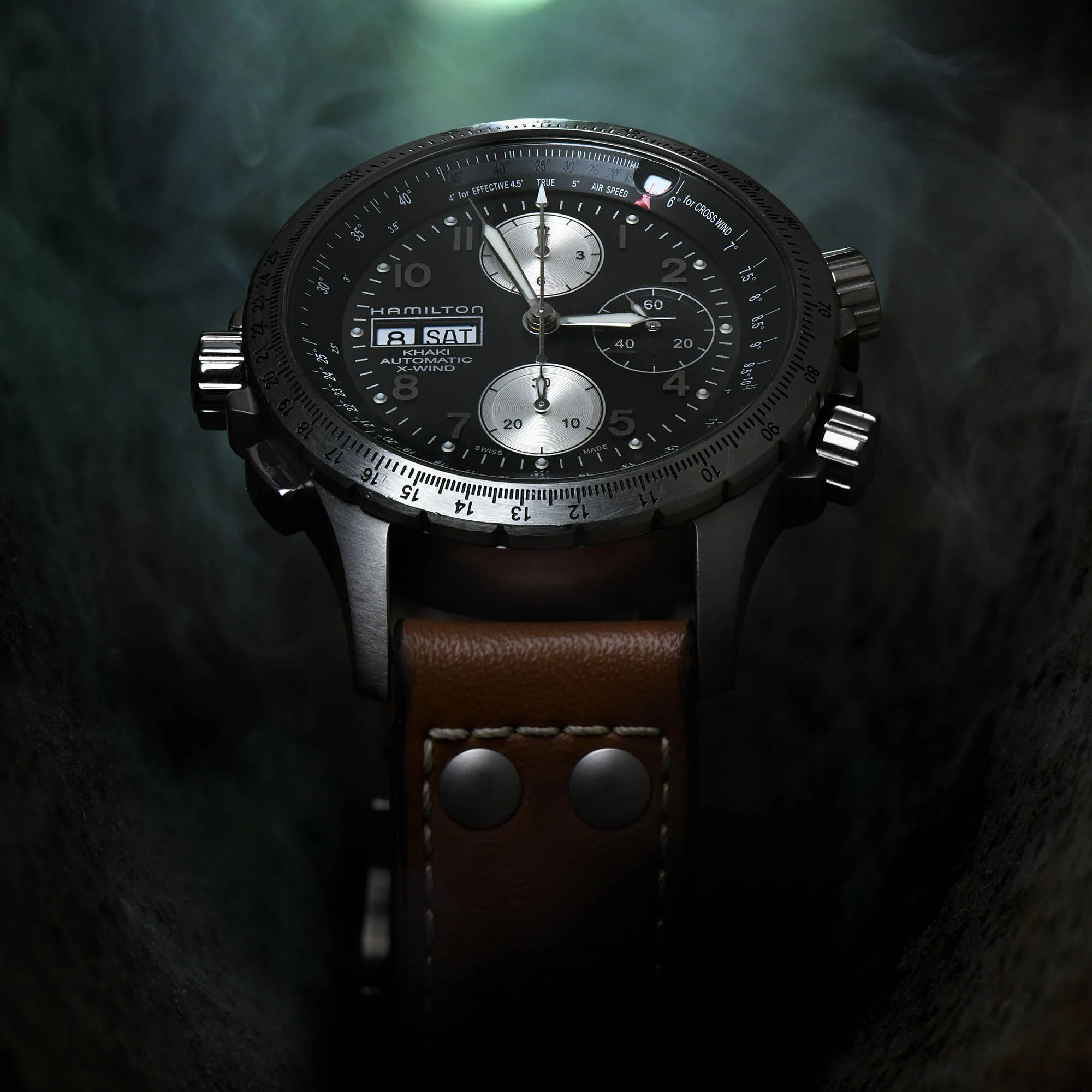 Hamilton Khaki Aviation X-Wind Auto Chrono (H77616533) - Image 4
