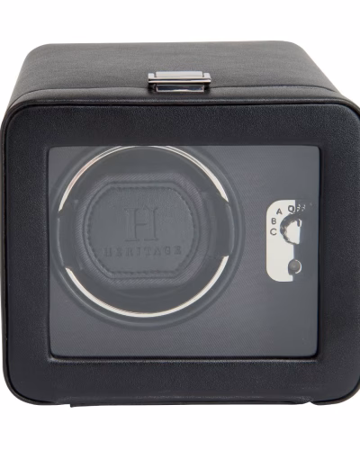 WOLF Windsor Single Watch Winder With Cover (4525029)