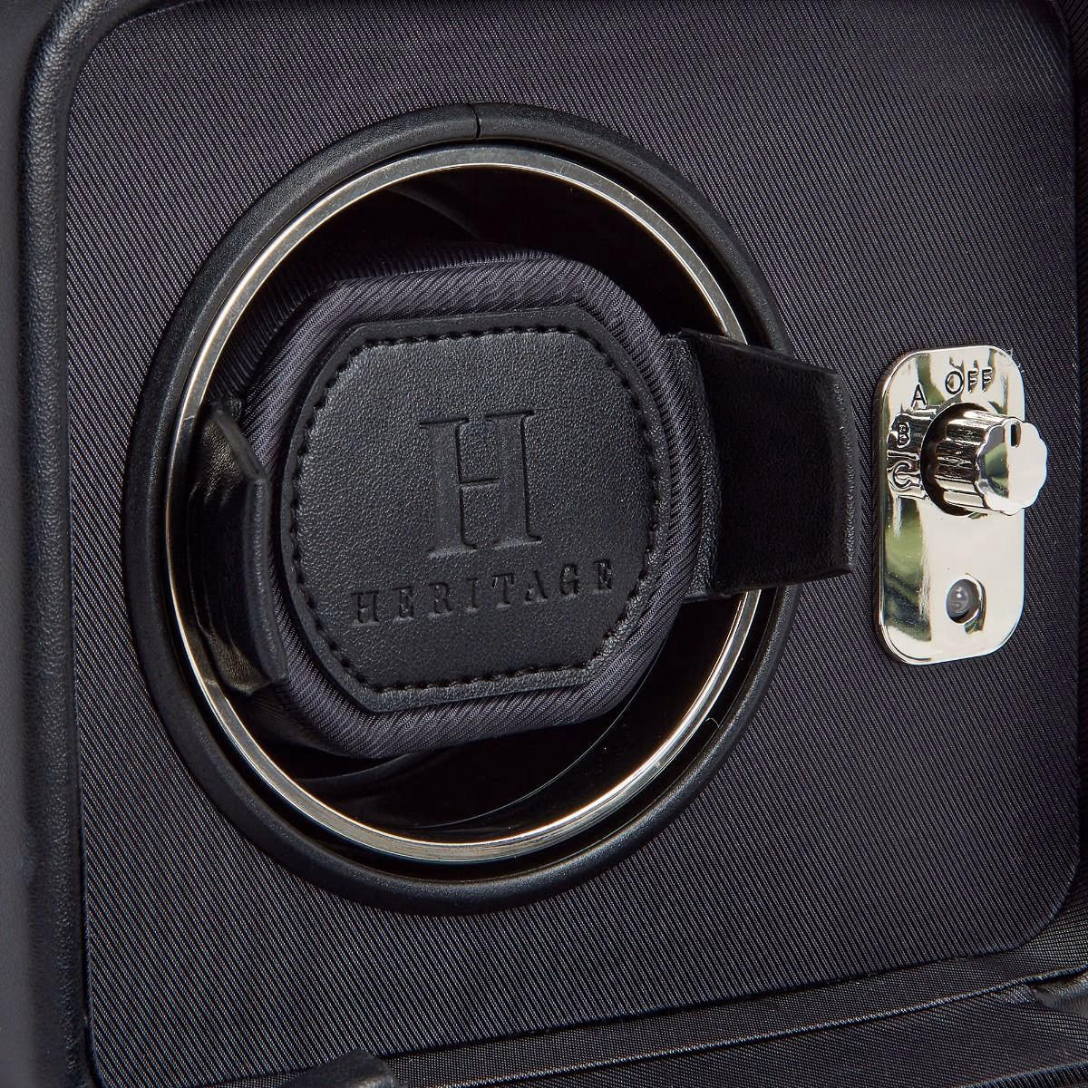 WOLF Windsor Single Watch Winder With Cover (4525029) - Image 4