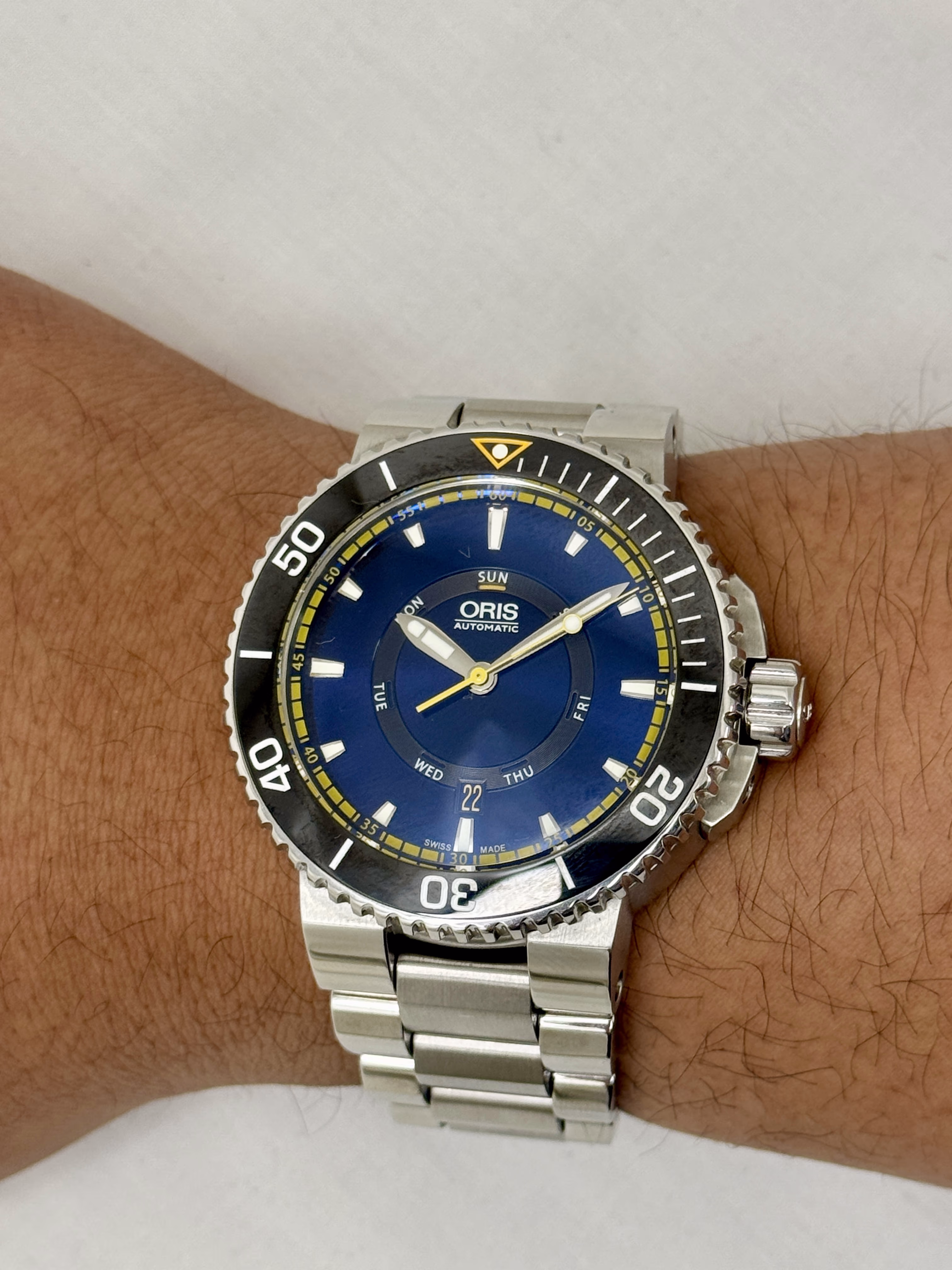 Oris Aquis Great Barrier Reef Limited Edition II (01 735 7673 4185-Set RS) - Image 9