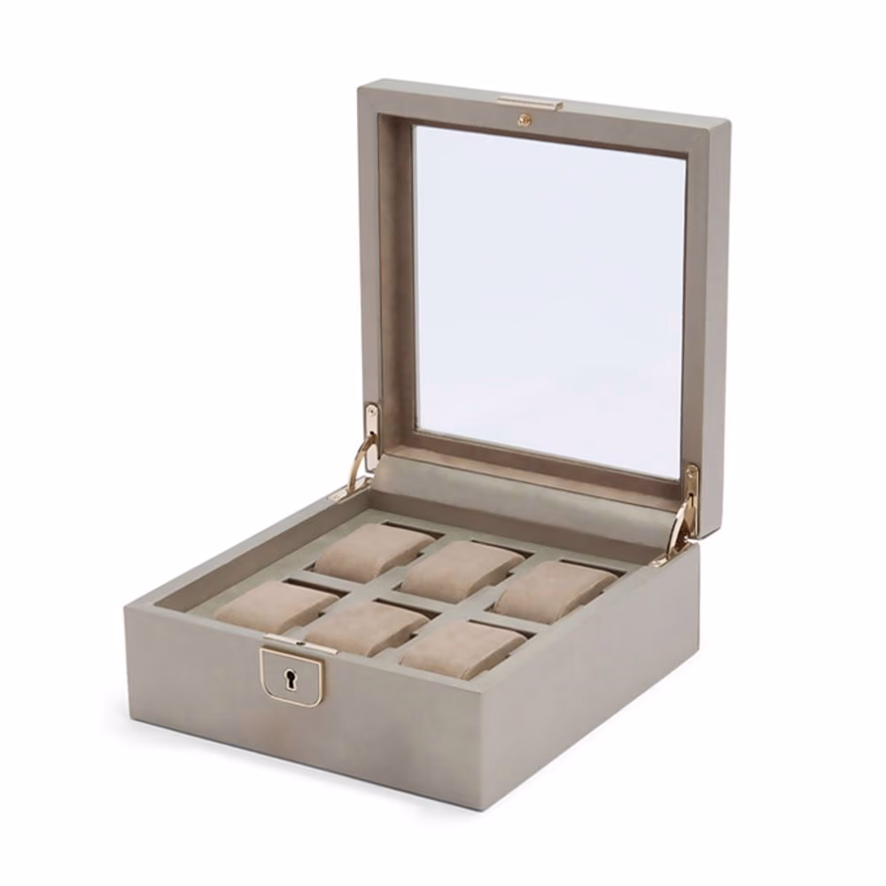 WOLF Palermo 6 Piece Watch Box (213872) - Image 2