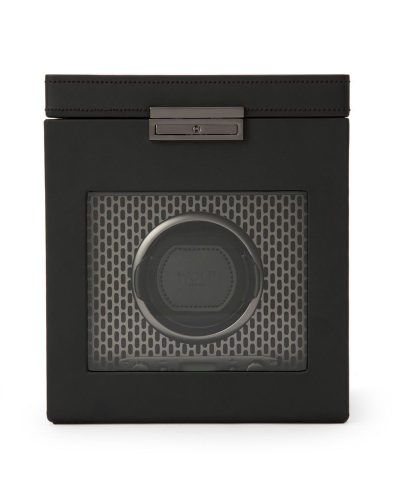WOLF Axis Single Watch Winder With Storage (469203)