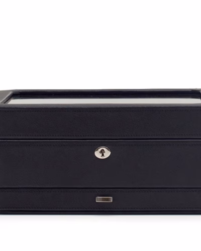 WOLF Windsor 10 Piece Watch Box with Drawer (458603)