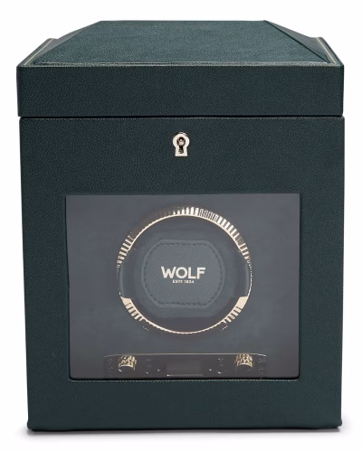 WOLF British Racing Single Watch Winder with Storage (792141)