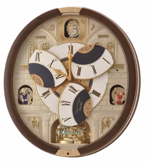 Seiko Melodies In Motion Clock (QXM371B) - Image 4
