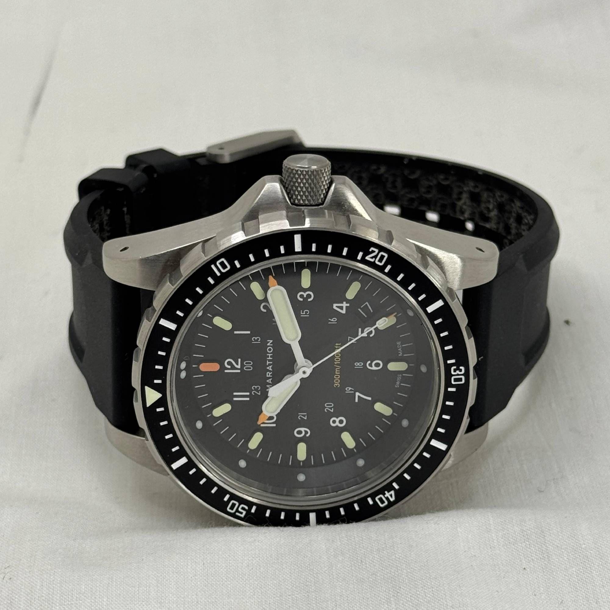 Marathon 46MM JSAR Marglo Diver's Quartz (WW194018SS-0106) - Image 5