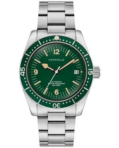 Caravelle by Bulova Sea Hunter Green (43B179)