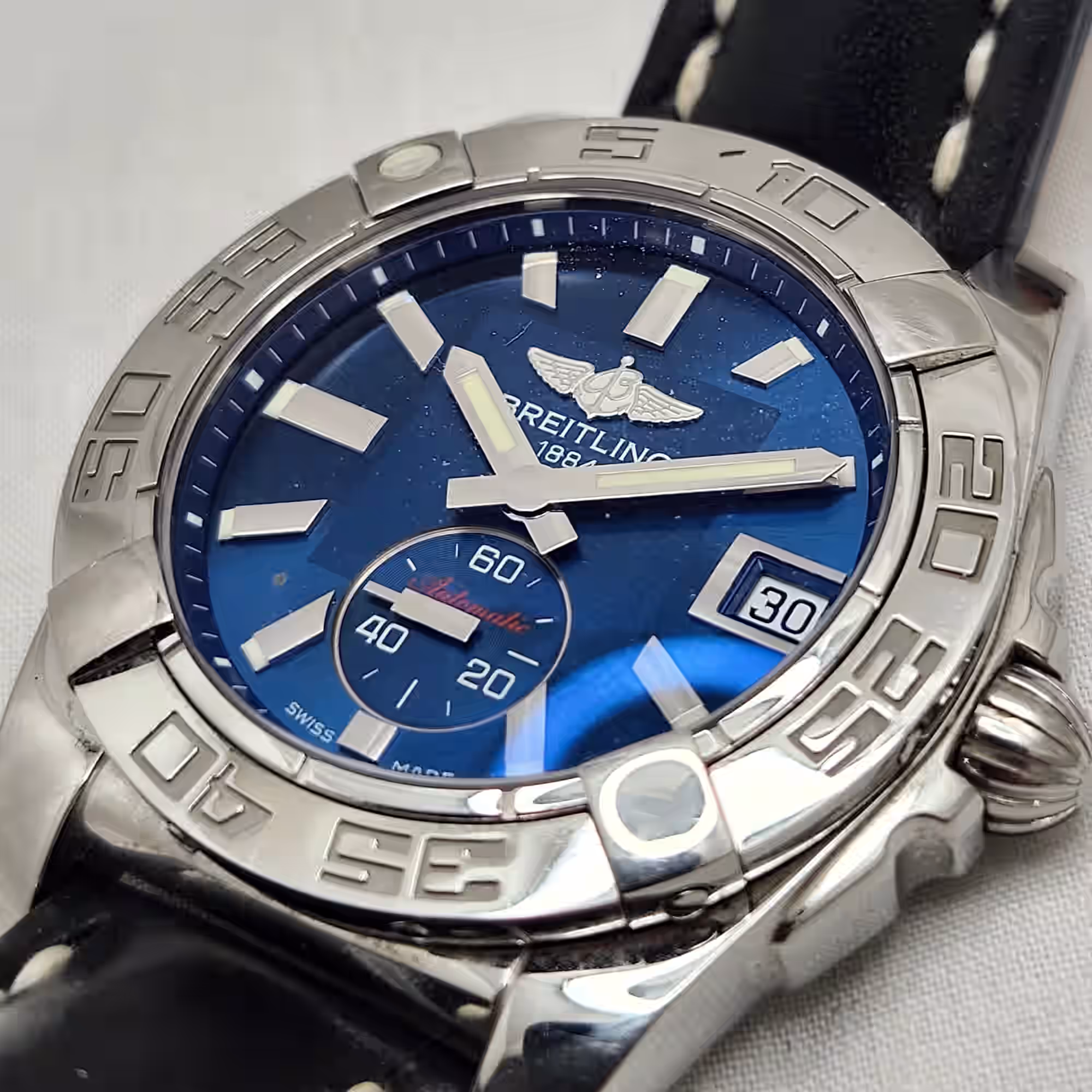 Breitling Galactic 36 Automatic Gun Blue (A3733012) - Image 8