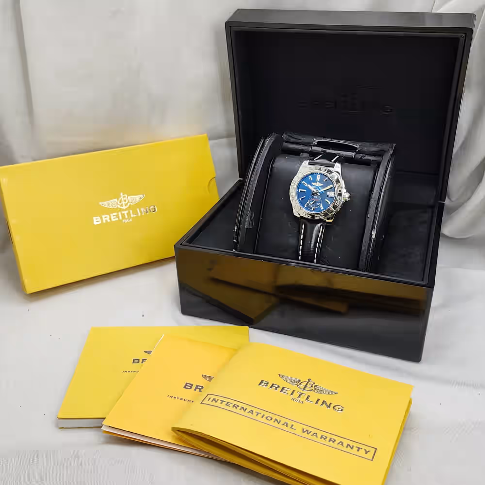 Breitling Galactic 36 Automatic Gun Blue (A3733012) - Image 9