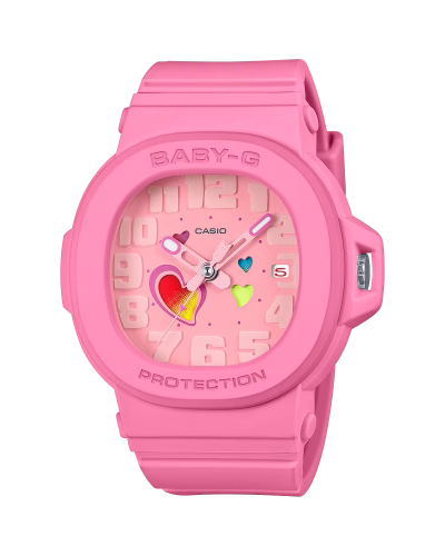 Casio Baby-G Playful Hearts Pink (BGA-10-4A)