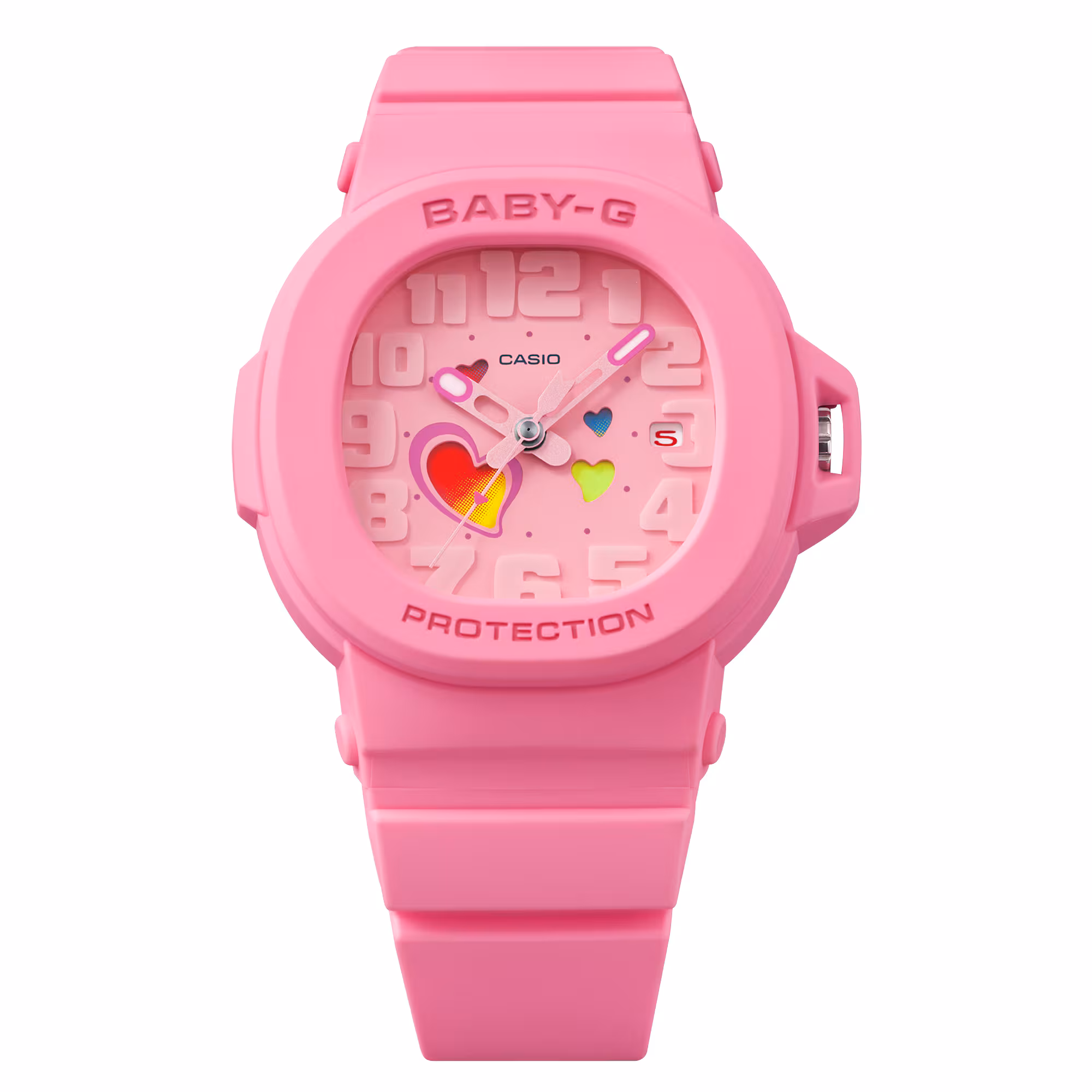 Casio Baby-G Playful Hearts Pink (BGA-10-4A) - Image 3