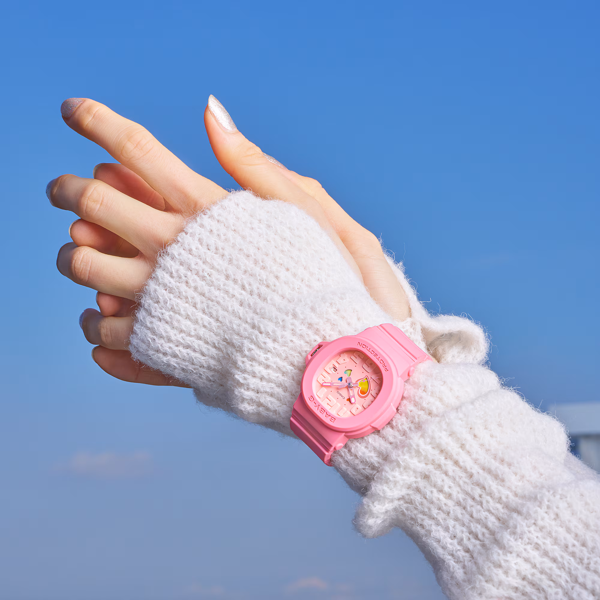 Casio Baby-G Playful Hearts Pink (BGA-10-4A) - Image 2