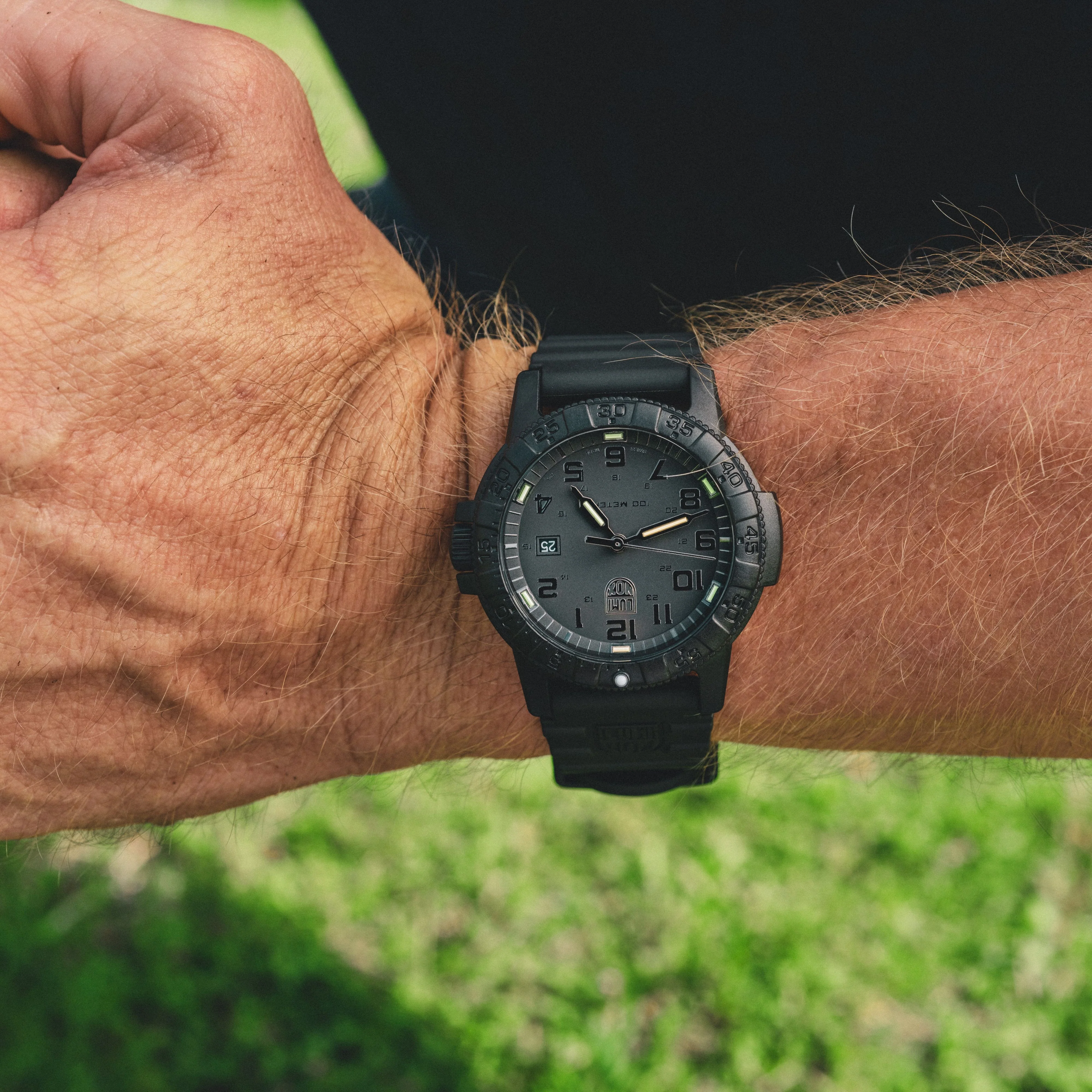 Luminox Leatherback SEA Turtle Giant Black 44mm (0321.BO.L) - Image 5