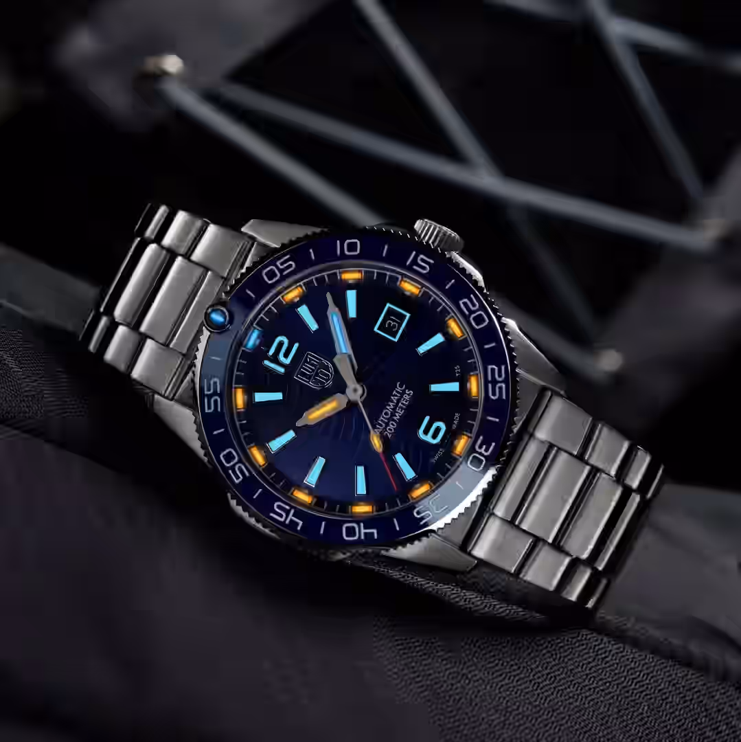 Luminox Pacific Diver Blue Wave Automatic 42mm (3104) - Image 4