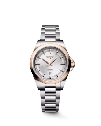 Longines Conquest Automatic 18K Rose Gold Cap 30mm (L3.320.5.72.6)